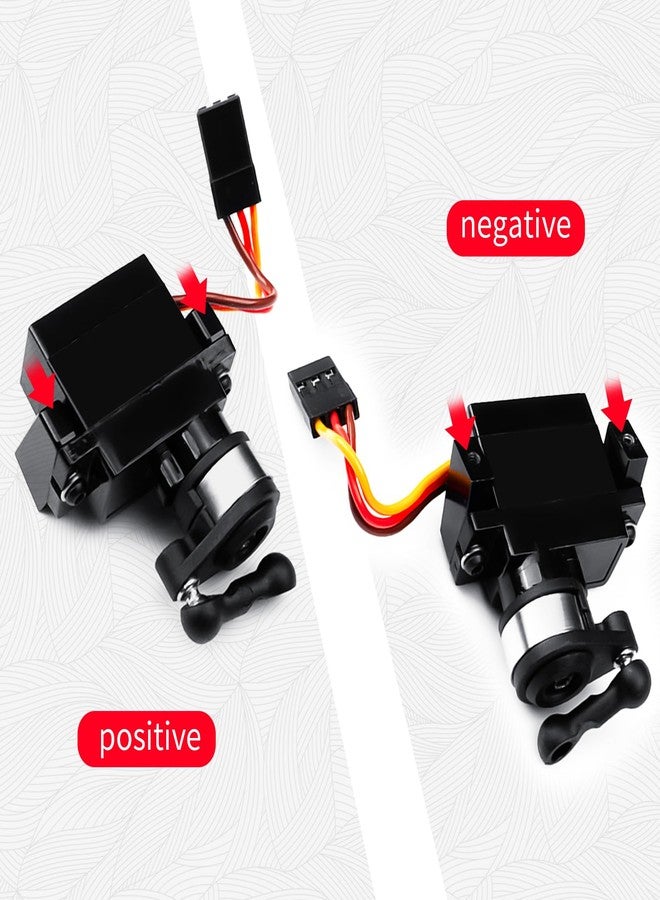 JGGZONE 2PCS Black Aluminum Alloy Servo Mount Bracket Compatible with LOSI 1/16 Mini-B Buggy 1/18 Mini-T 2.0 Stadium Truck Replacement Parts Mount Servo Bracket Stand Set - Image 4